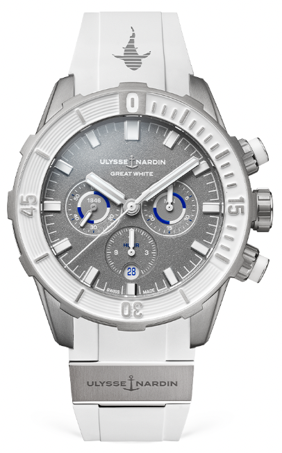 Diver Chronograph Great White 44 mm Ulysse Nardin 1503 170LE