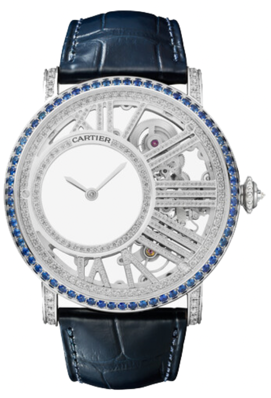 Rotonde de Cartier L Heure Myst rieuse Skeletonized 42 mm