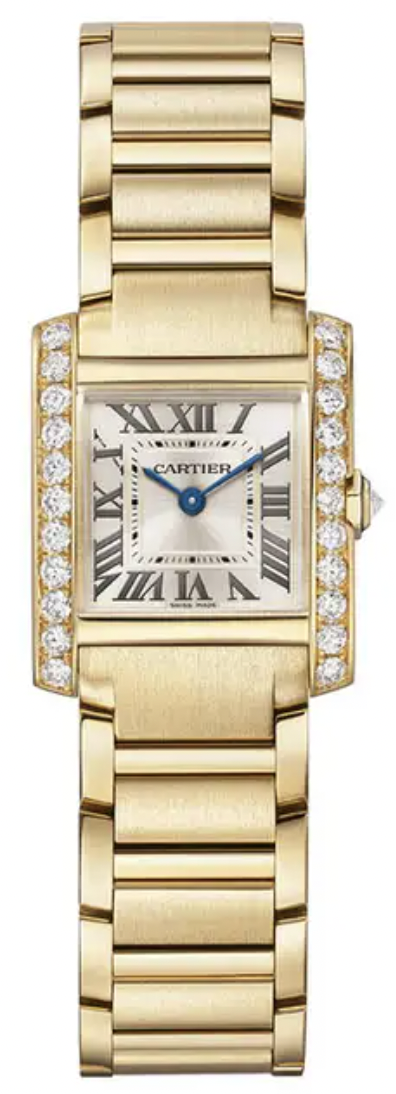 Cartier tank francaise small cheap gold