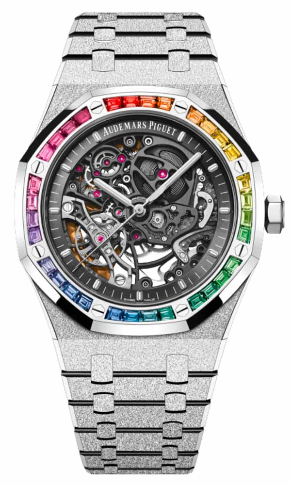 Audemars Piguet Royal Oak Frosted Gold Double Balance Wheel Openworked