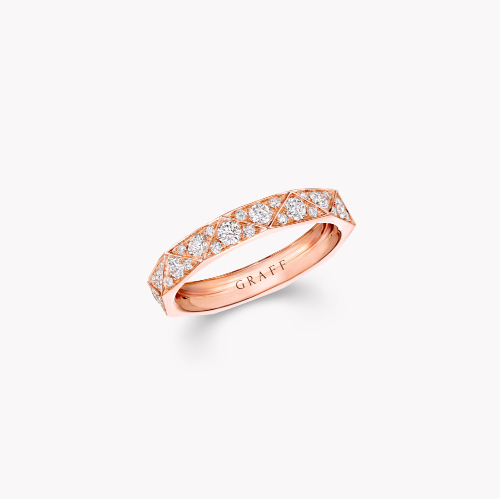 Graff Laurence Graff Signature Diamond Band Pierścienie