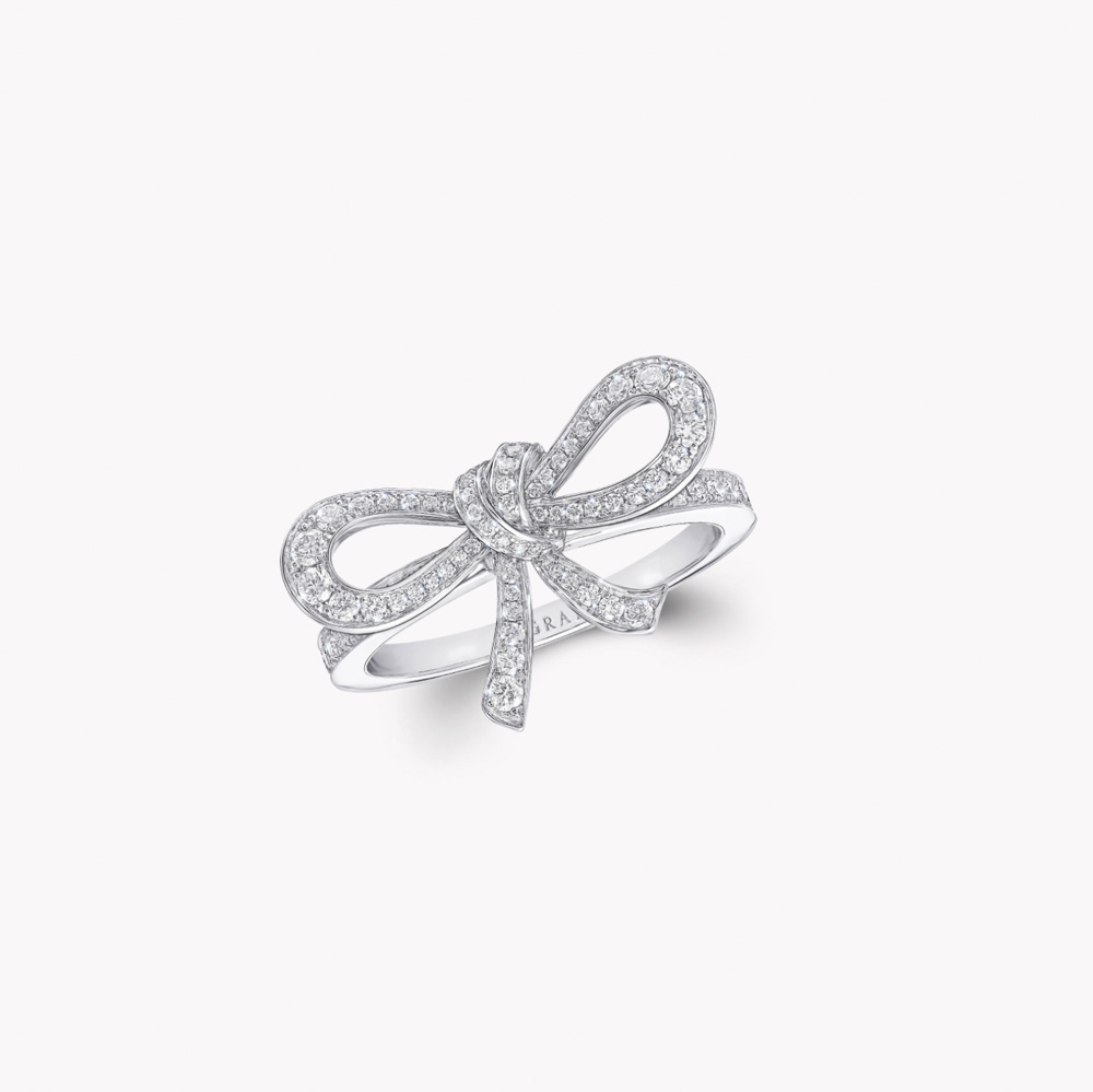 Graff Tilda's Bow Mini Diamond Ring Ring