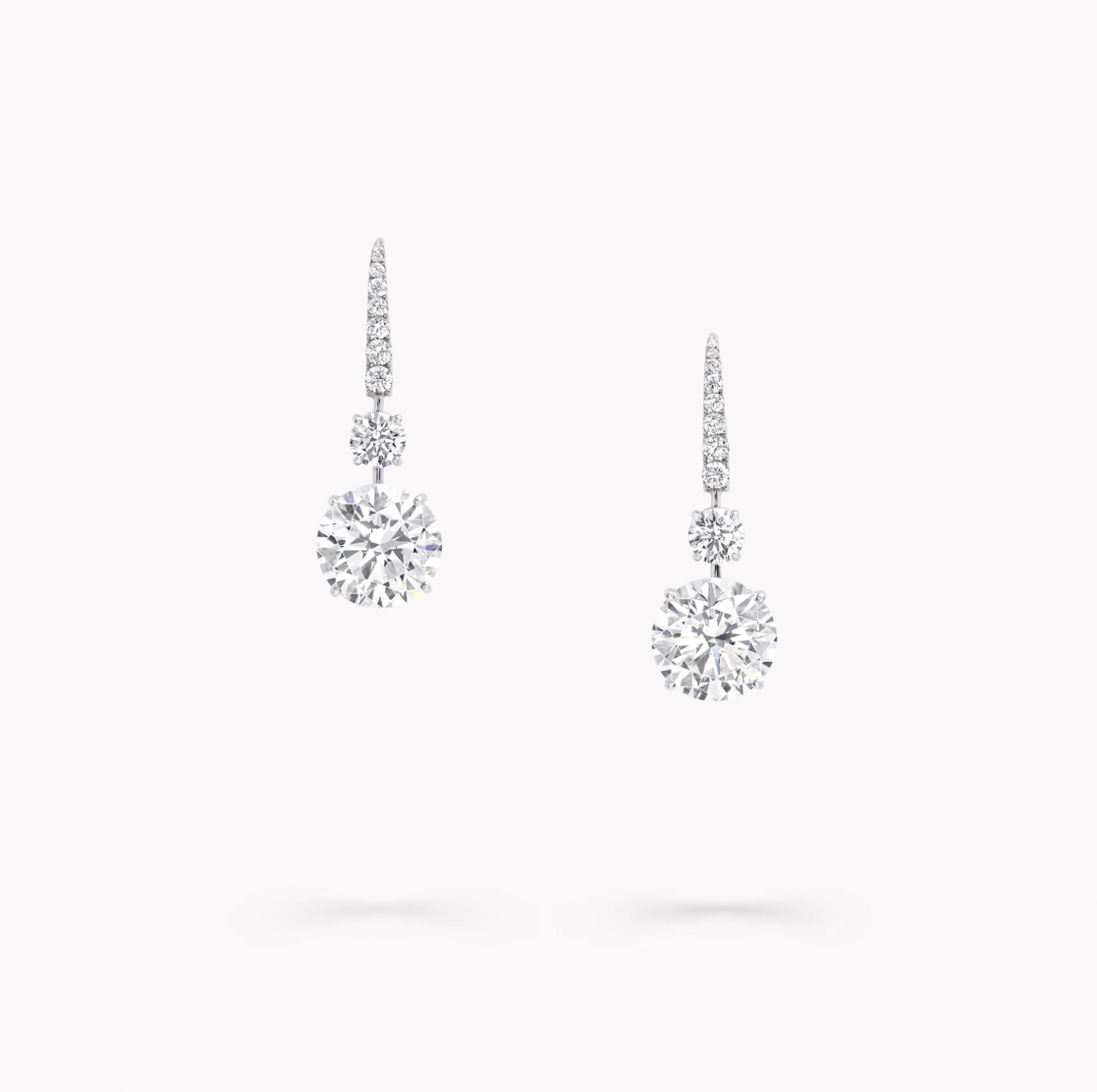 Graff Round Diamond Solitaire Earrings Earrings