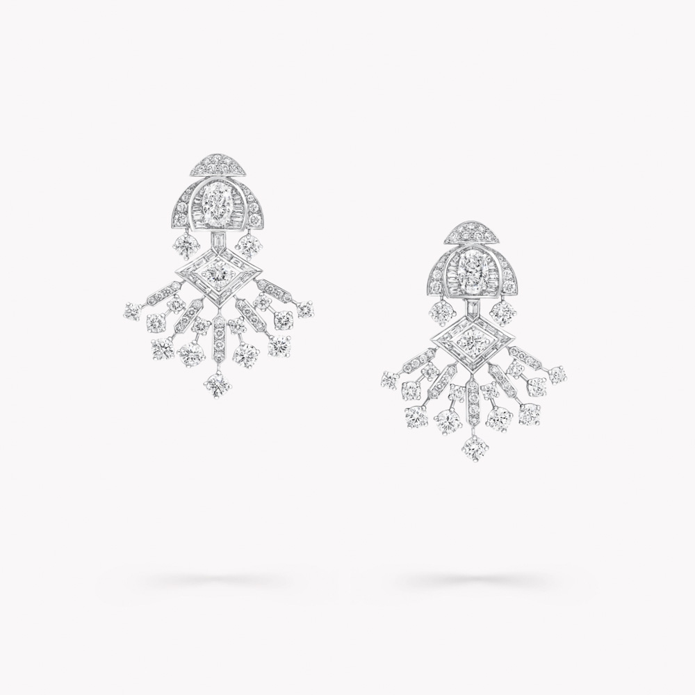 Graff Night Moon Diamond High Jewellery Earrings Kolczyki
