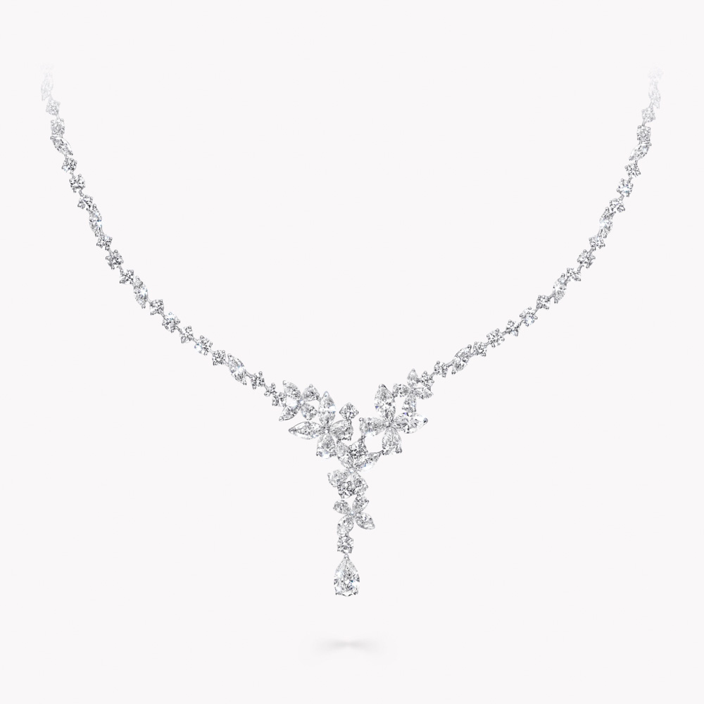 Graff Classic Butterfly Diamond Necklace Necklace