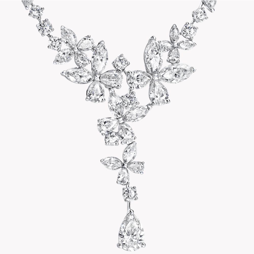 Graff Classic Butterfly Diamond Necklace Necklace