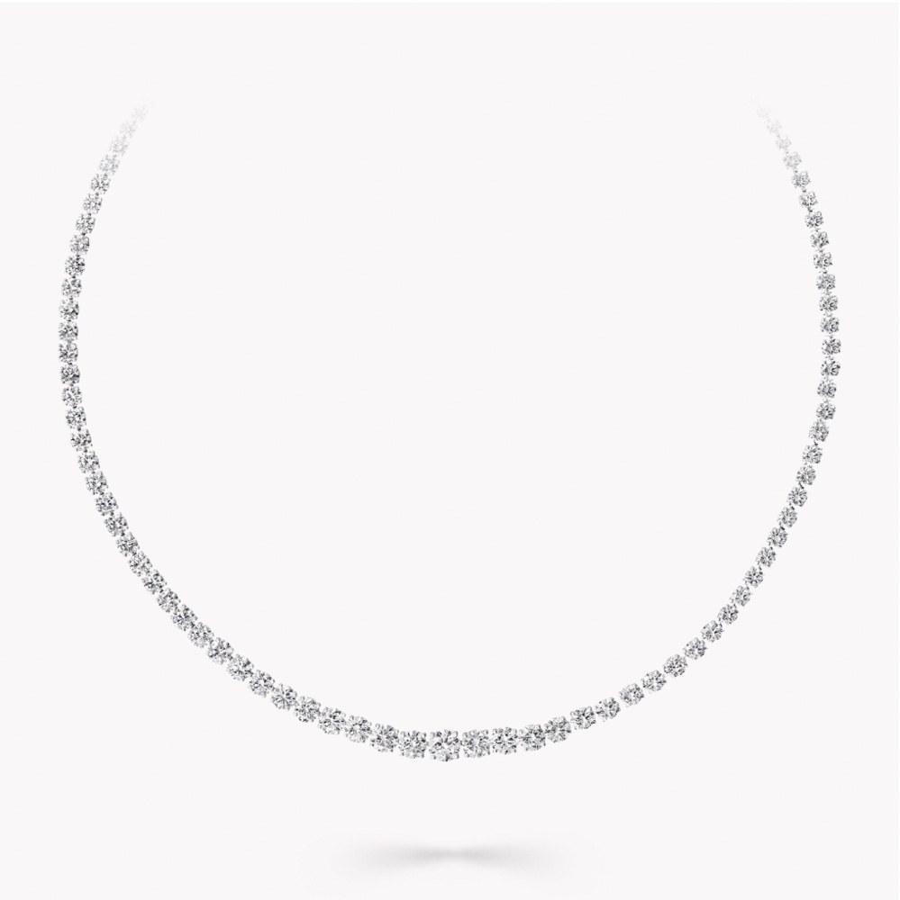 Graff Round Diamond Necklace Necklace