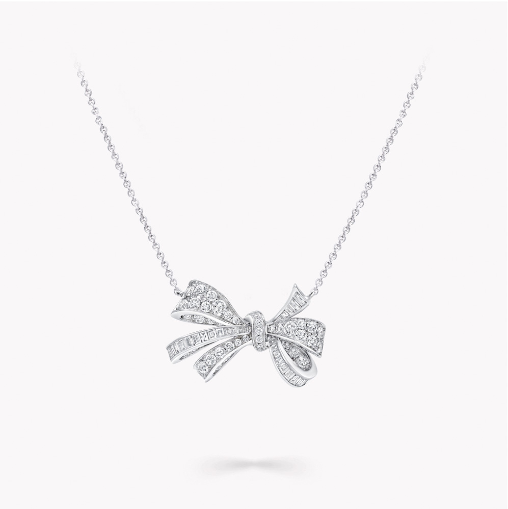 Graff Tilda’s Bow Classic Diamond Pendant Halskette
