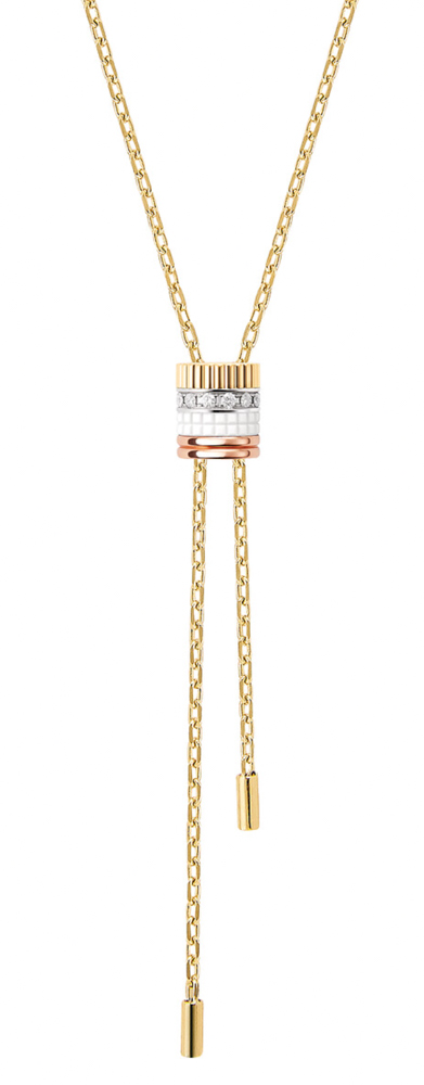 Boucheron Quatre White Edition Tie Necklace, Large Model Necklace