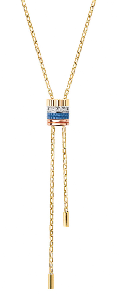 Boucheron Quatre Blue Edition Tie Necklace, Large Model Necklace
