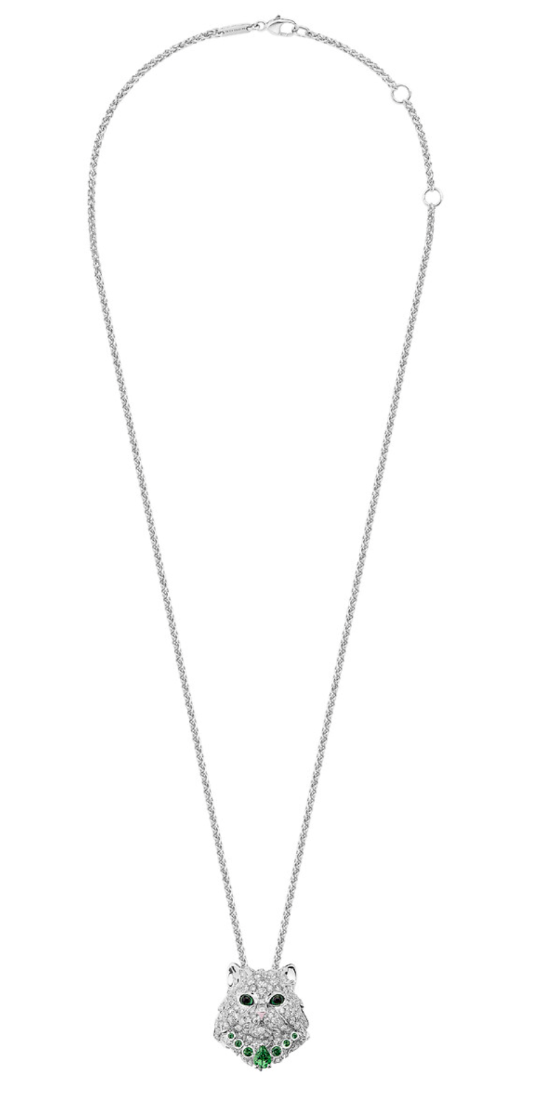 Boucheron Vladimir, The Cat Pendant Halsband