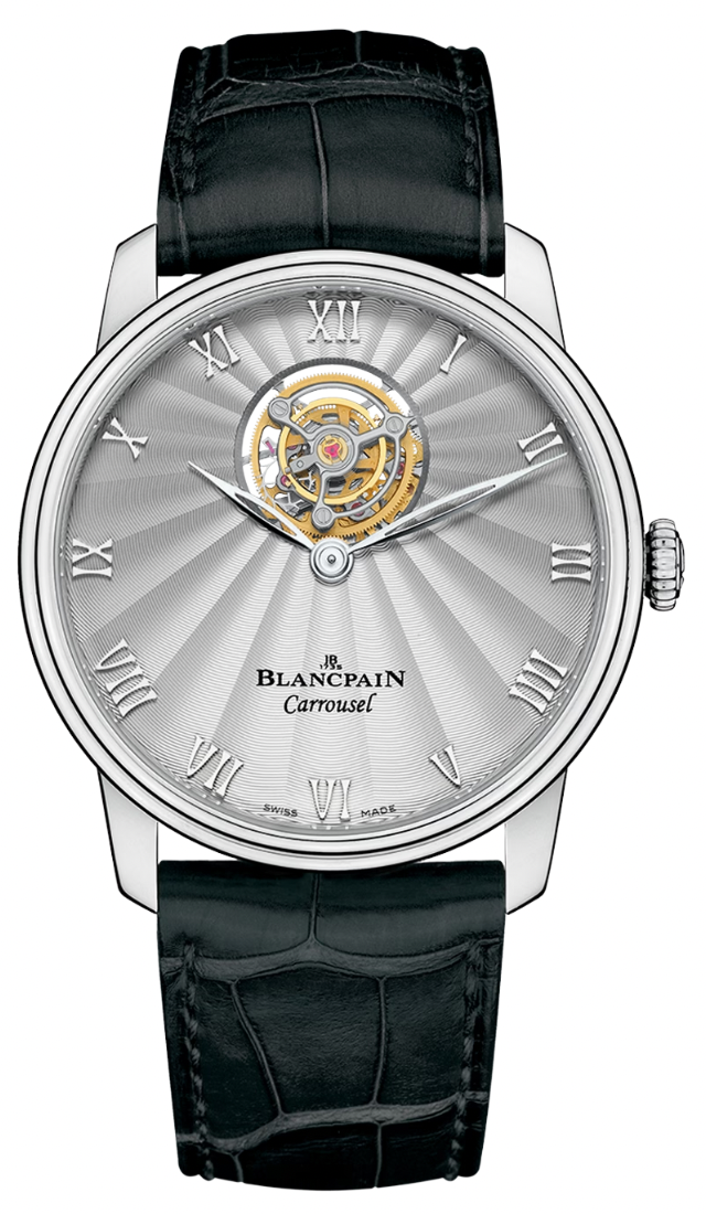 Villeret Carrousel Volant Une Minute Blancpain 66228 3442 55B