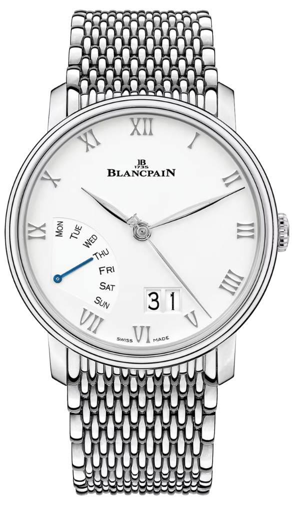 Villeret Grande Date Jour Retrograde Blancpain 6668 1127 MMB