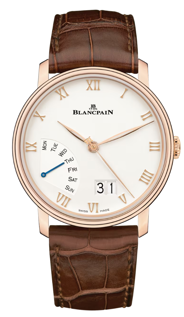 Villeret Grande Date Jour Retrograde Blancpain 6668 3642 55A