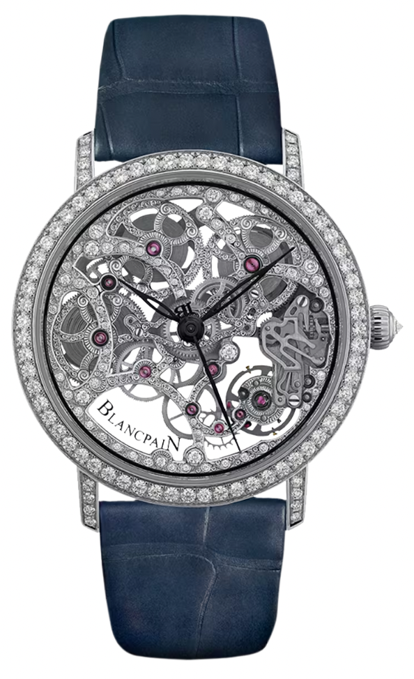 Villeret Squelette 8 Jours Blancpain 6633 1900 55B