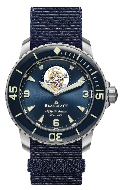 Fifty Fathoms Tourbillon 8 Jours Blancpain 5025 12B40 NAOA