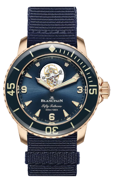 Fifty Fathoms Tourbillon 8 Jours Blancpain 5025 36B40 NAOA