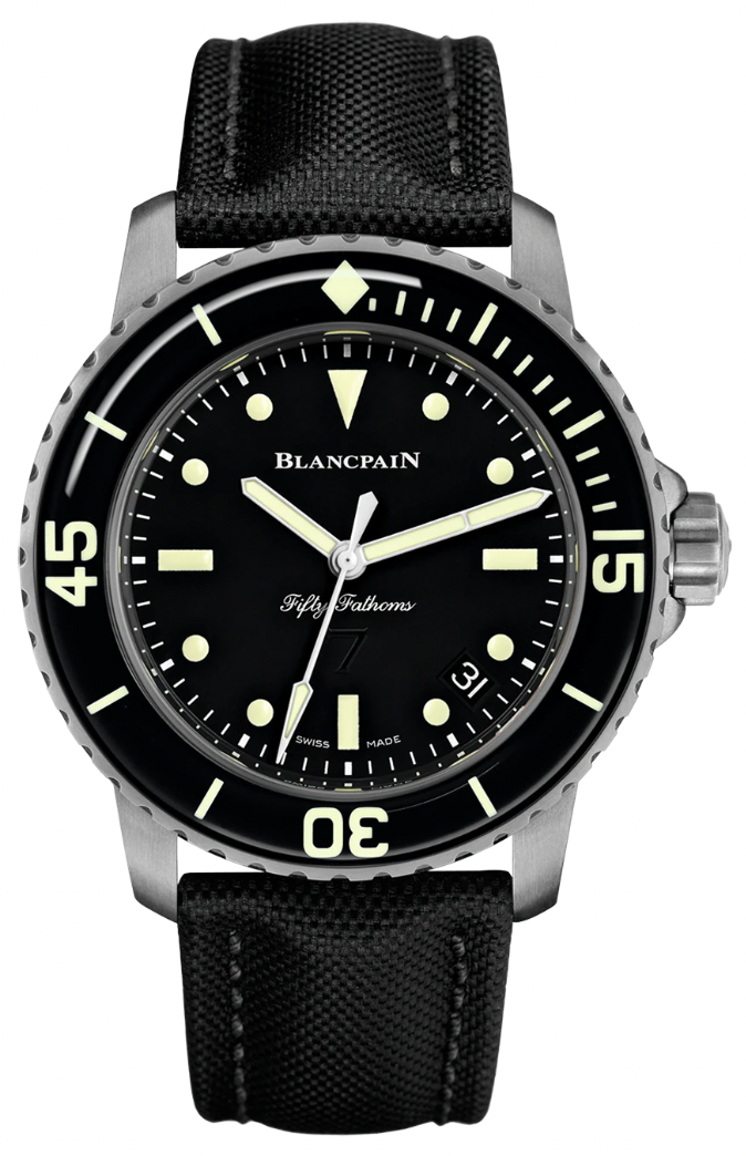 Blancpain fifty fathoms 2025 nageurs de combat