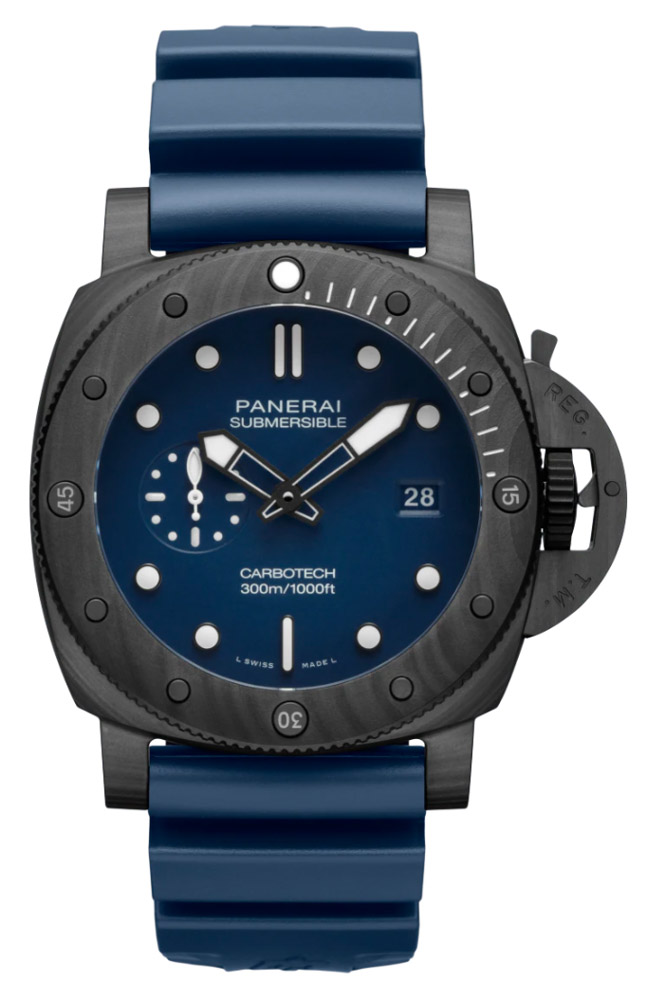 Panerai Submersible QuarantaQuattro Carbotech Blu Abisso