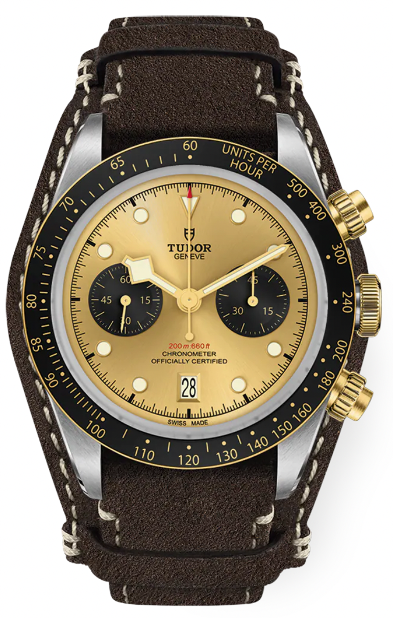 Tudor black bay chrono replica hot sale