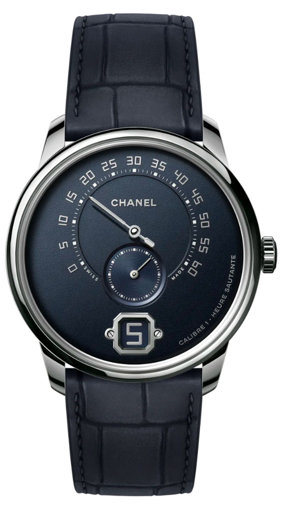 Chanel Monsieur De Chanel Watch, Blue Edition