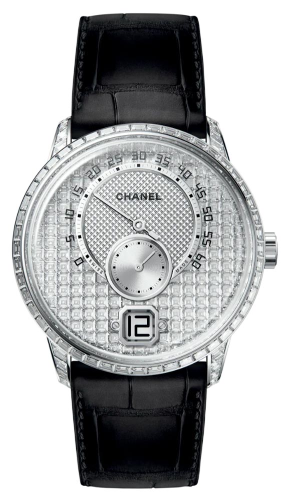 Chanel Monsieur De Chanel Watch, Diamond Edition