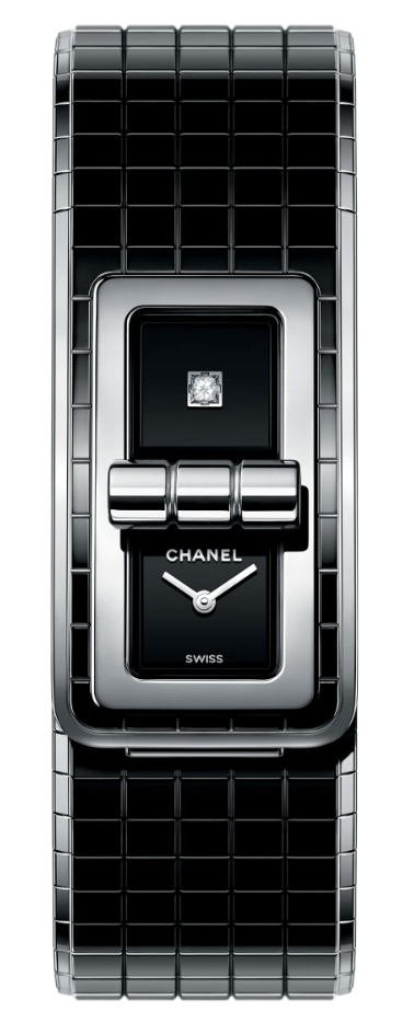 H6027 | Chanel Black Code Coco 38.1 x 21.5 mm watch. Buy Online