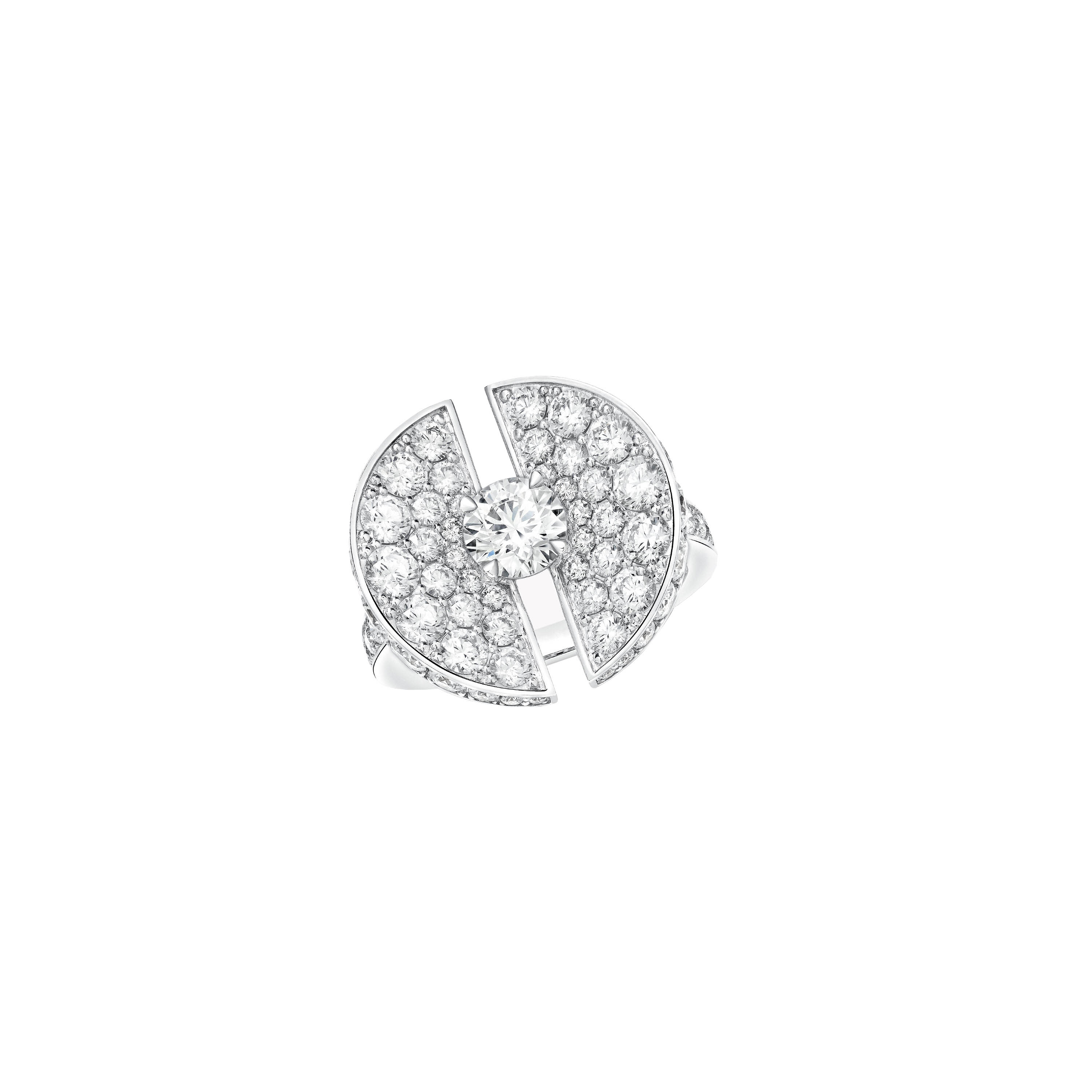 Graff Night Moon Diamond Ring (Size 48) Sõrmused