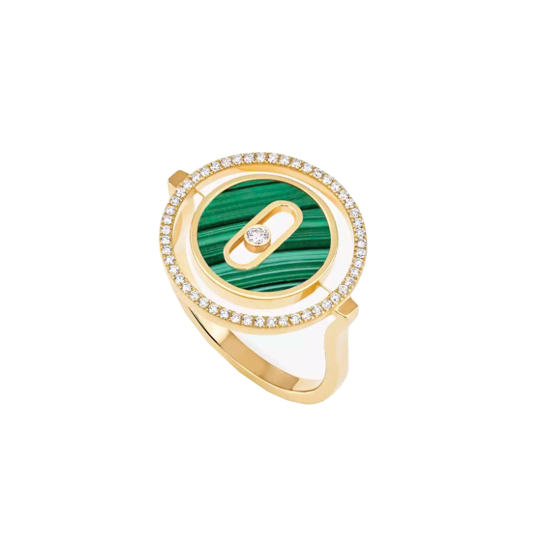 Messika Lucky Move SM Malachite Ring