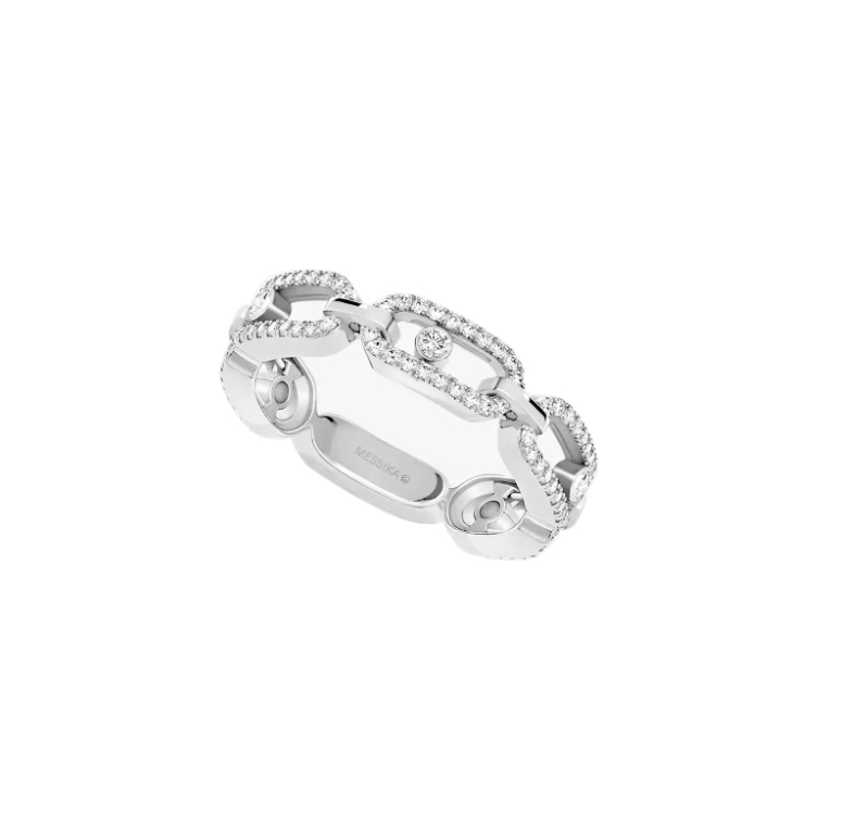 Messika Move Link Multi Pavée Ring
