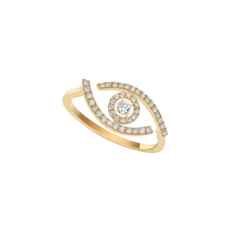 Messika Lucky Eye Pavé Ring