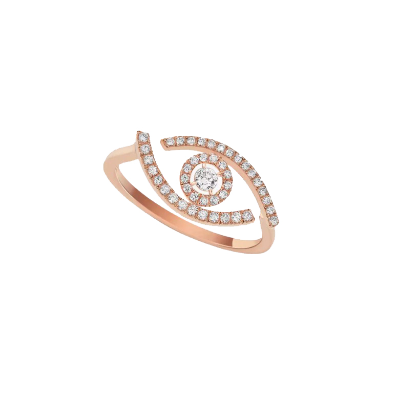 Messika Lucky Eye Pavé Ring