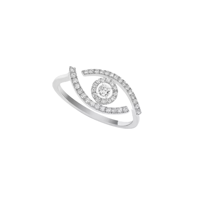 Messika Lucky Eye Pavé Ringa