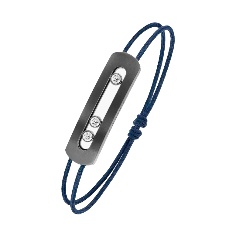 Messika Move Titanium Cord Bracelet