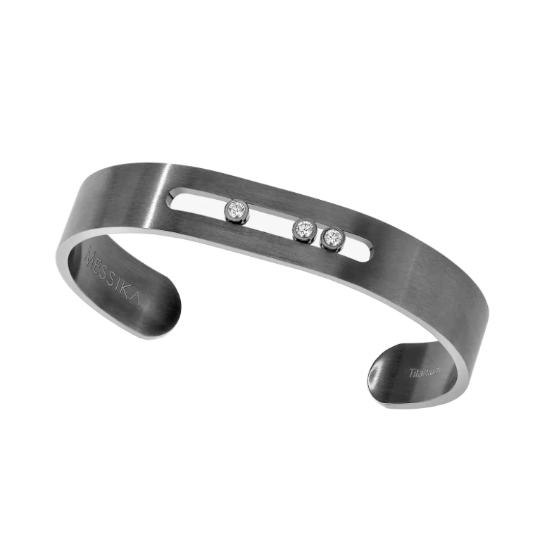 Messika  Move Titanium Graphite Bangle Bransoletki
