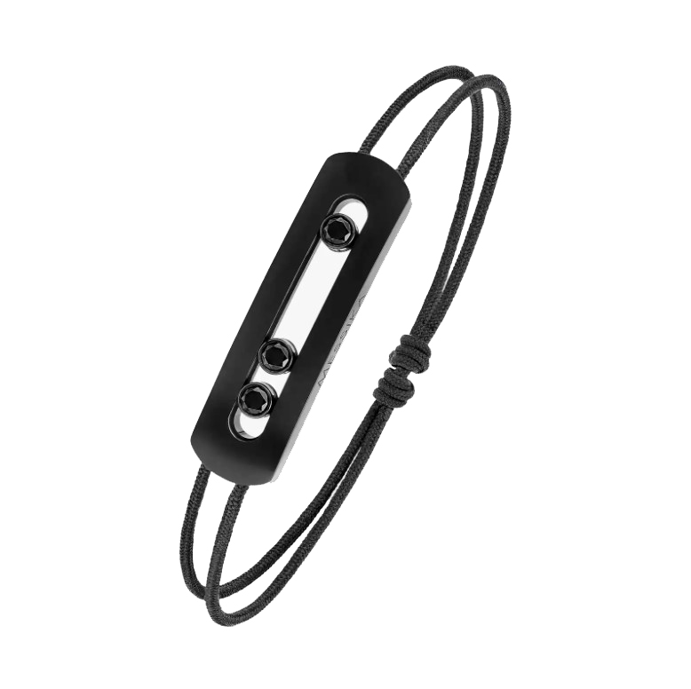 Messika Move Titanium Cord Armbånd