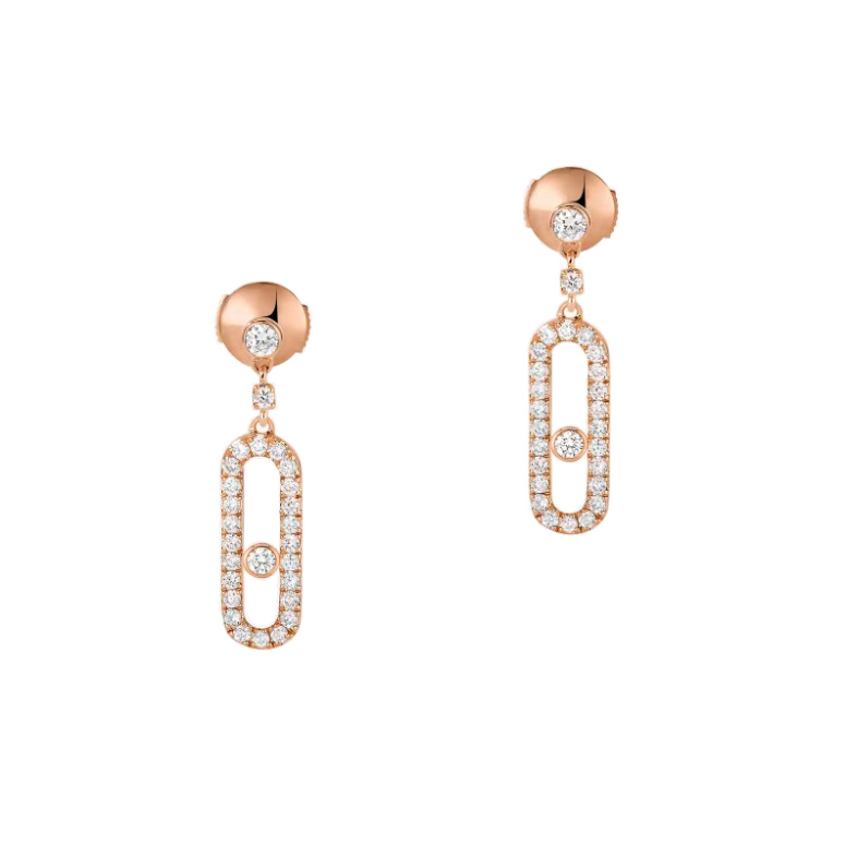 Messika Move Uno Stud Earrings