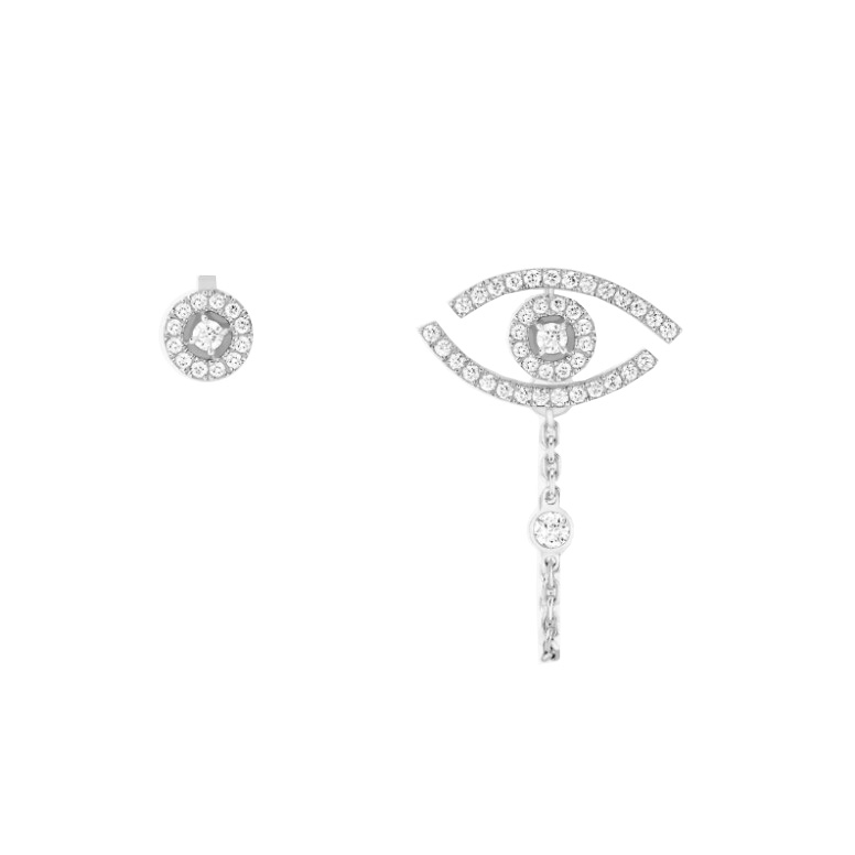 Messika  Lucky Eye Diamond Pavé Jewelry Kolczyki