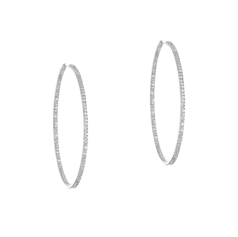 Messika Gatsby Small Hoop Earrings