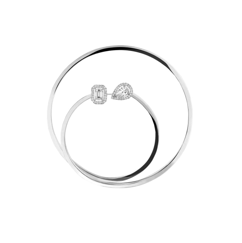 Messika My Twin Mono Hoop 2x0.10ct Kolczyki