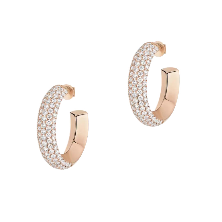 Messika Divine Enigma SM hoop earrings Kolczyki