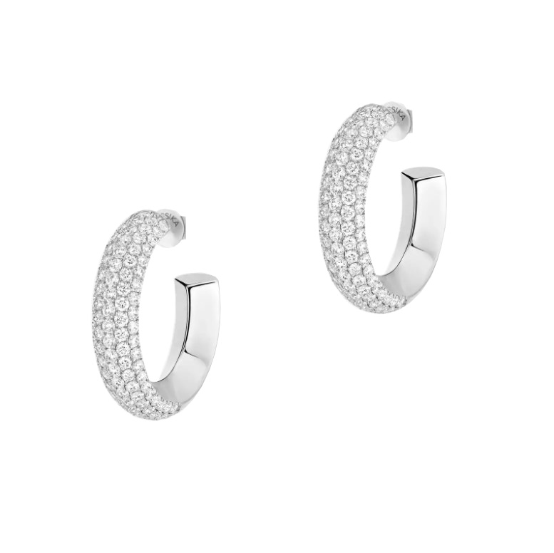 Messika Divine Enigma SM hoop earrings Kolczyki