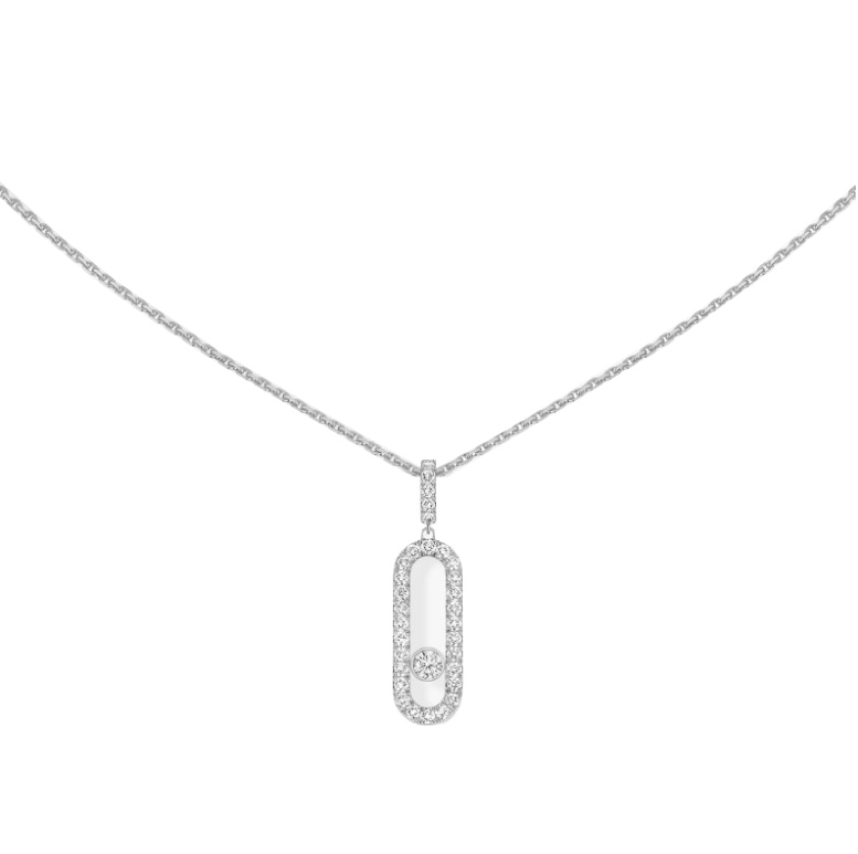 Messika Move Uno Pavé LM Necklace