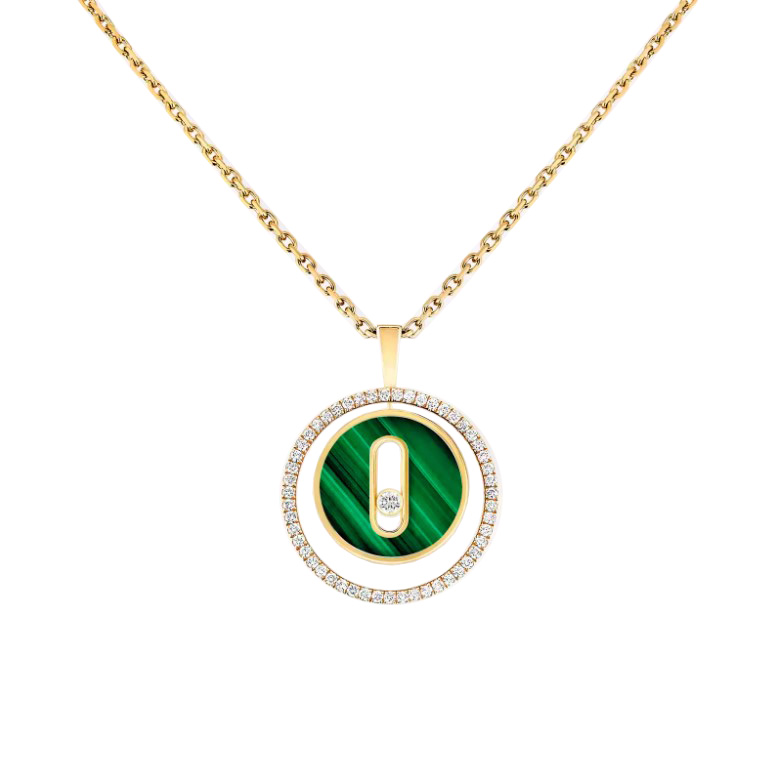 Messika  Lucky Move SM Malachite Necklace Necklace