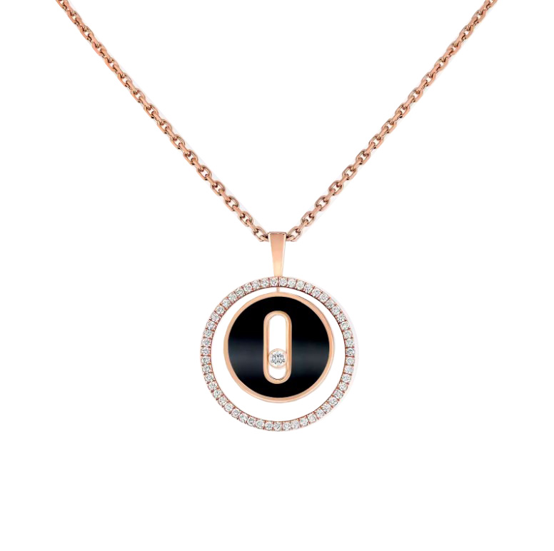 Messika Lucky Move SM Onyx Necklace Kaelakeed
