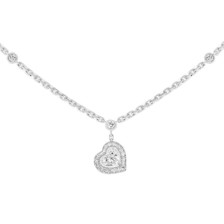 Messika Joy cœur 0.15-carat diamond Halskæder