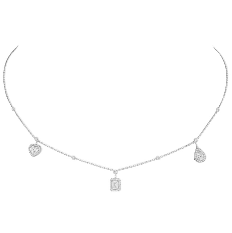 Messika My Twin Trio 3 x 0.15 ct Necklace