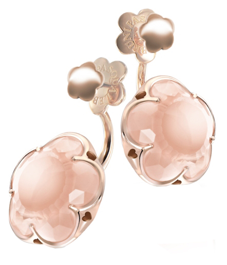 Pasquale Bruni Bon Ton Rose Quartz Earrings