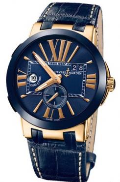 Ulysse Nardin Executive Dual Time Gold