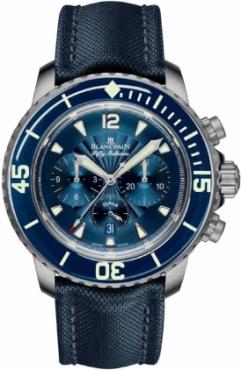 Blancpain fifty shop fathoms flyback chronograph